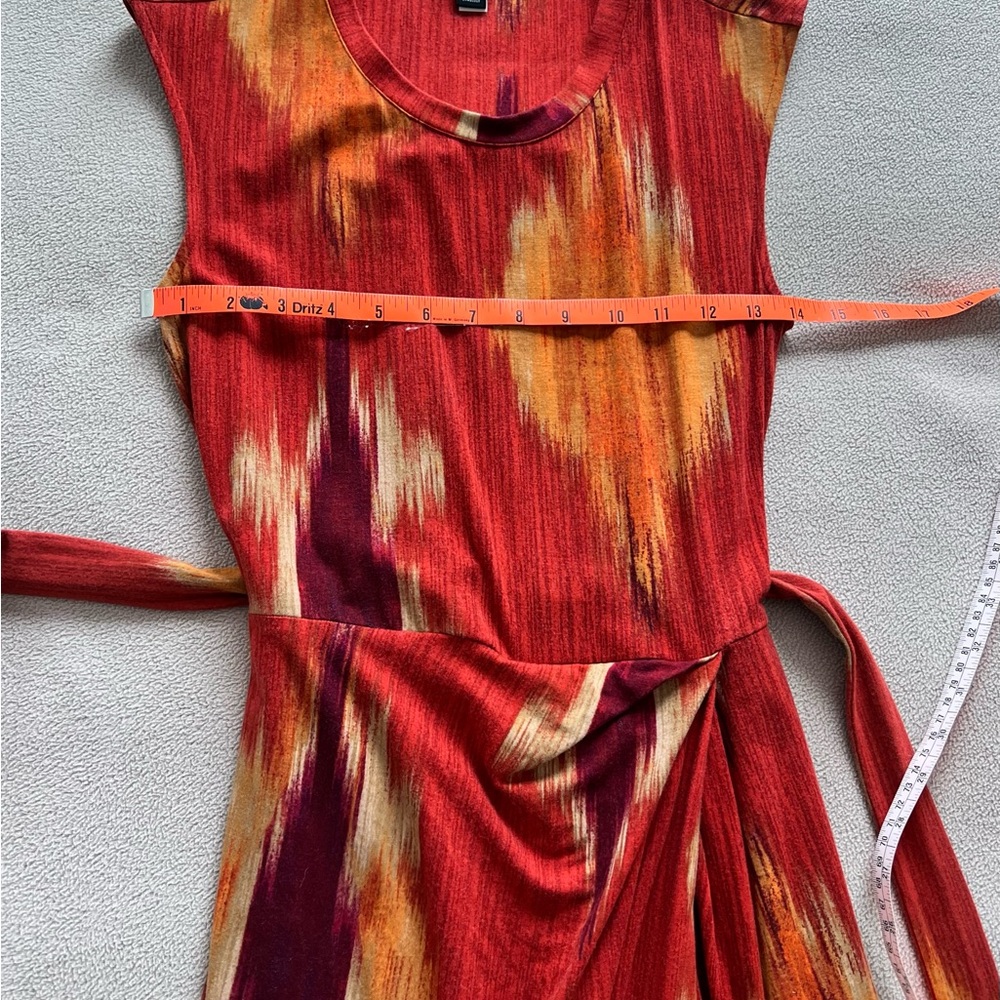 Lauren Ralph Lauren Geo-Print Belted Jersey Tee Dress - Picture 6 of 8